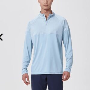 Levelwear classic Stripes Pullover Quarter Zip - PGA Logo - XL